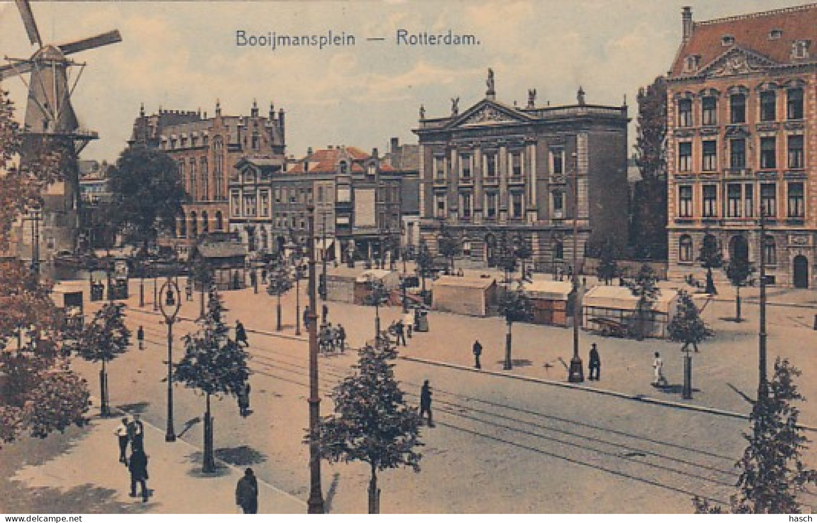 487472Rotterdam, Booijmansplein.  - Rotterdam