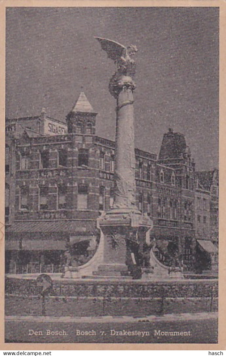 4874393Den Bosch, Drakesteyn Monument. - 's-Hertogenbosch