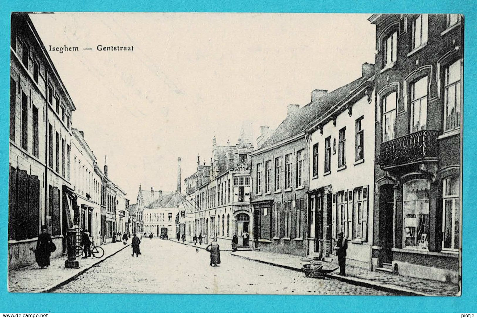 * Izegem - Iseghem (West Vlaanderen) * (Feldpostkarte) Gentstraat, Rue De Gand, Animée, Unique, Zeldzaam, TOP - Izegem