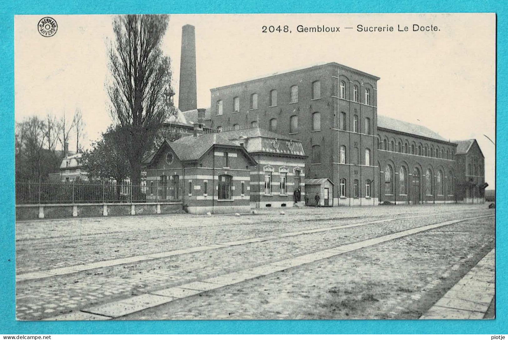 * Gembloux (Namur - La Wallonie) * (G. Hermans, Nr 2048) Sucrerie Le Docte, Usine, Fabrique, Industrie, Unique, TOP - Gembloux