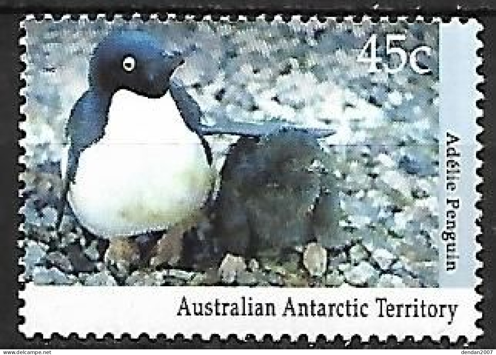 Australian Antarctic Territory : MNH ** 1992 :  Adelie Penguin  -  Pygoscelis Adeliae - Pingueinos