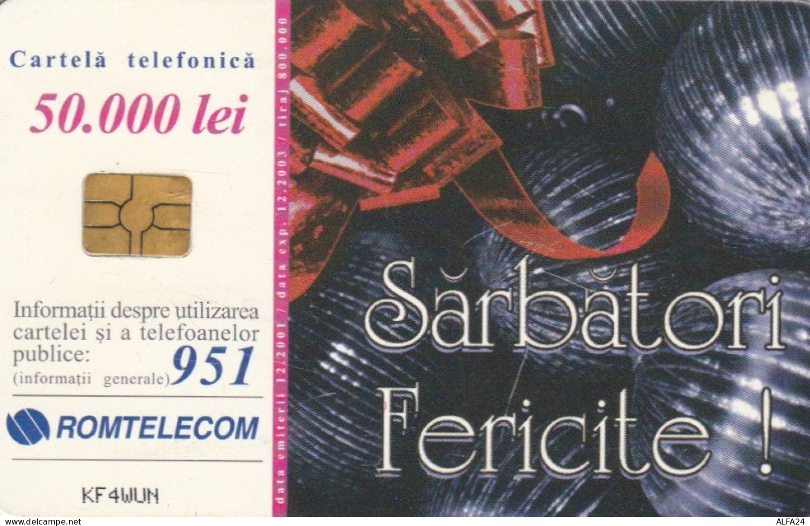 PHONE CARD ROMANIA (E71.39.7 - Romania