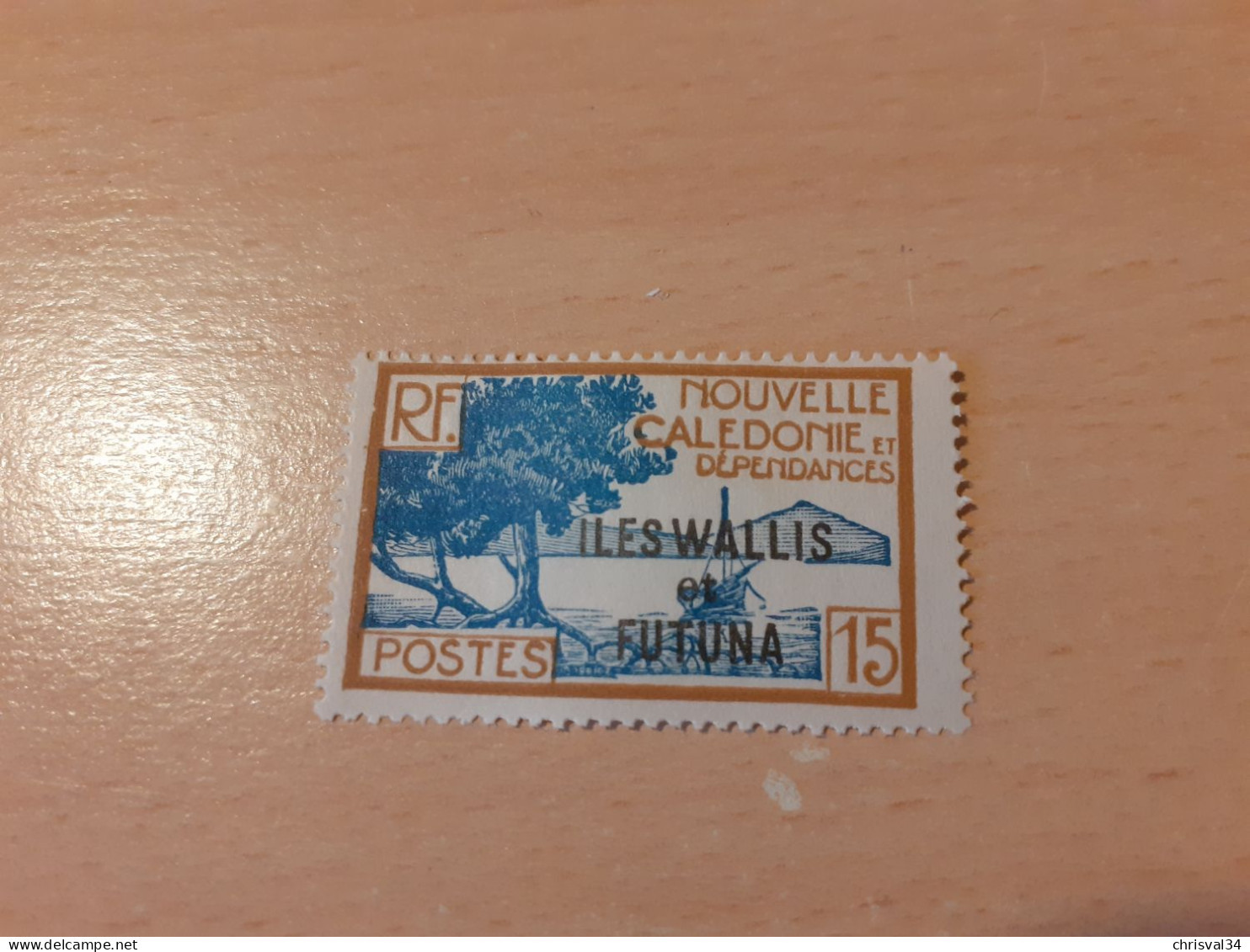 TIMBRE  WALLIS-ET-FUTUNA     N  48    COTE  0,75  EUROS   NEUF  SANS   CHARNIERE - Unused Stamps