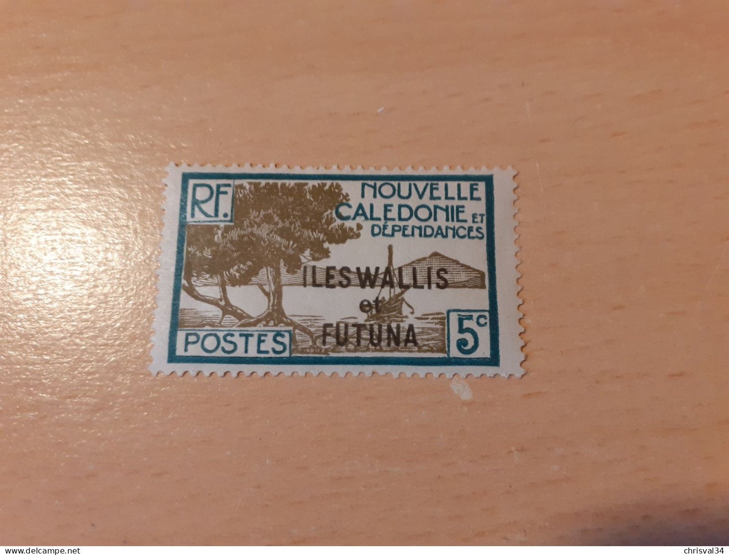 TIMBRE  WALLIS-ET-FUTUNA     N  46    COTE  0,75  EUROS   NEUF  SANS   CHARNIERE - Unused Stamps