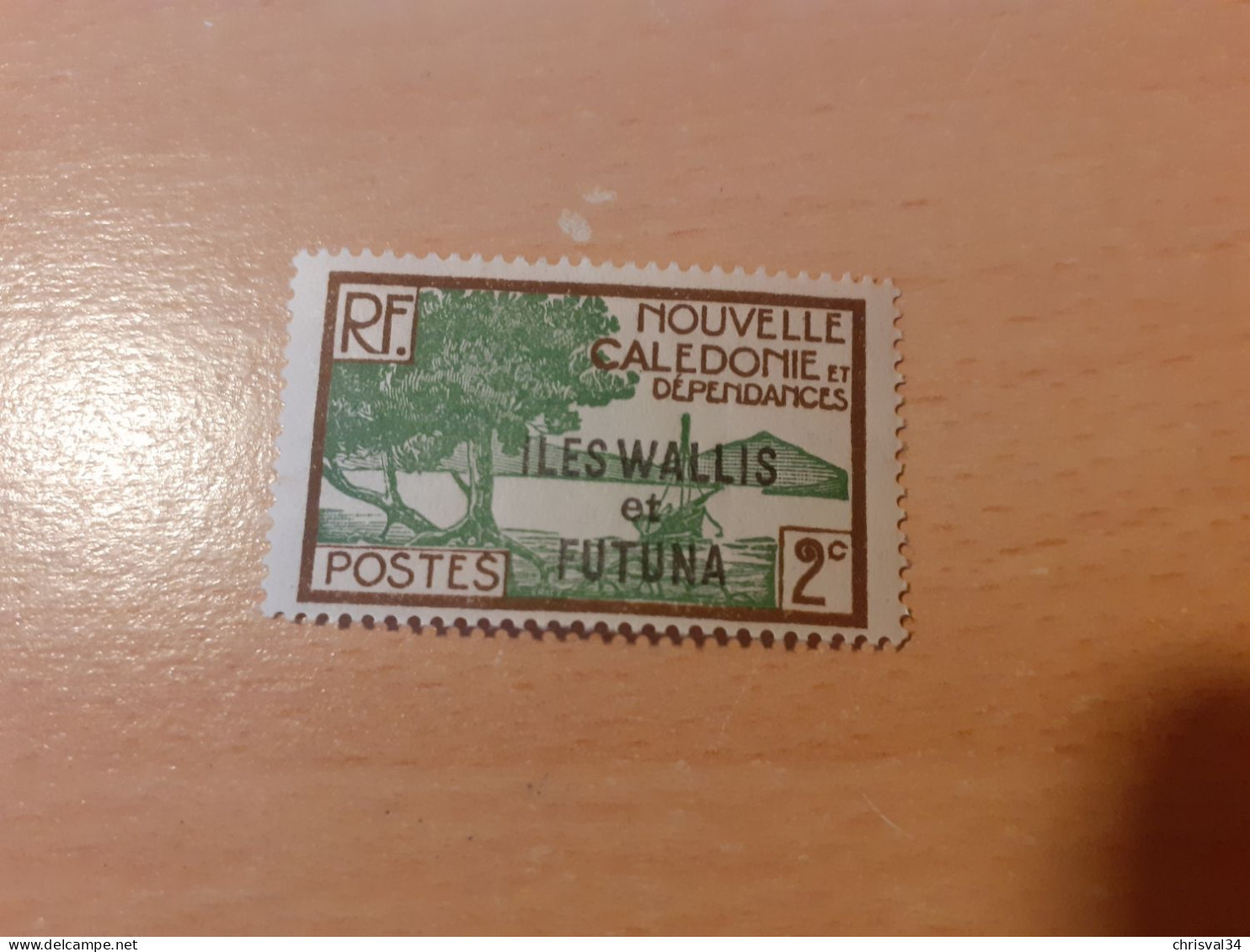TIMBRE  WALLIS-ET-FUTUNA     N  44    COTE  0,75  EUROS   NEUF  SANS   CHARNIERE - Unused Stamps