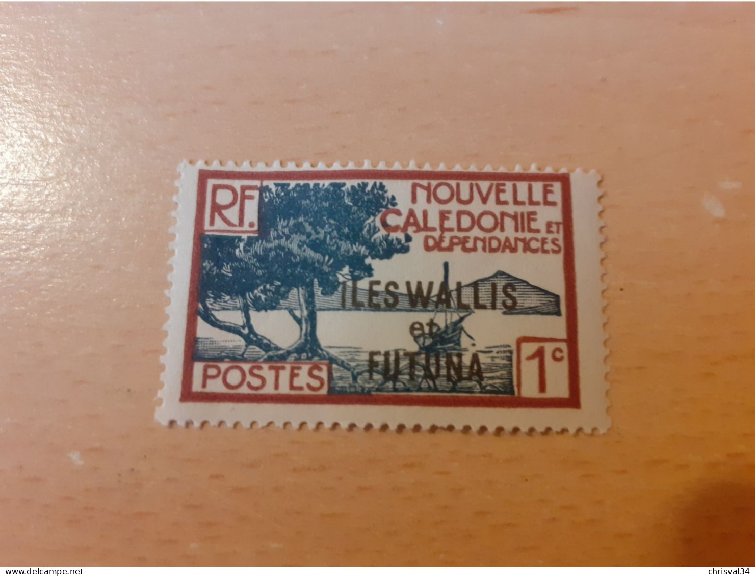 TIMBRE  WALLIS-ET-FUTUNA     N  43    COTE  0,75  EUROS   NEUF  SANS   CHARNIERE - Unused Stamps