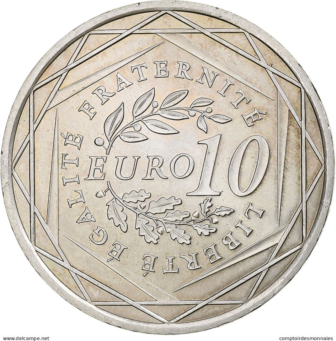 France, 10 Euro, 2009, Semeuse, SPL+, Argent - France