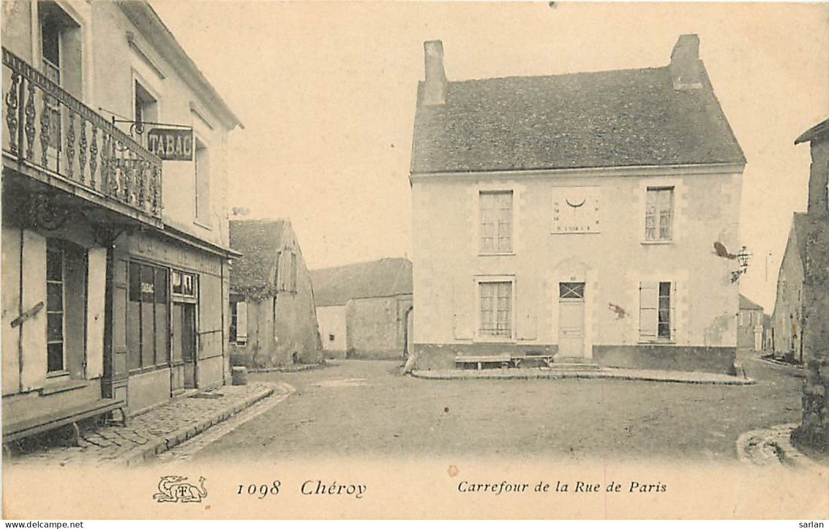 89 , CHEROY , Carrefour De La Rue De Paris, * 357 31 - Cheroy