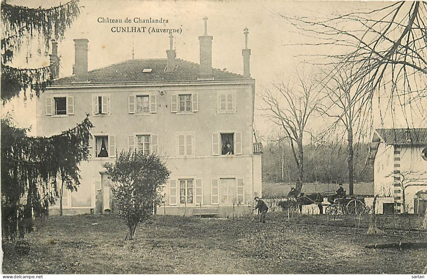 63 , CUNLHAT , Chateau De Chalandra , * 358 61 - Cunlhat