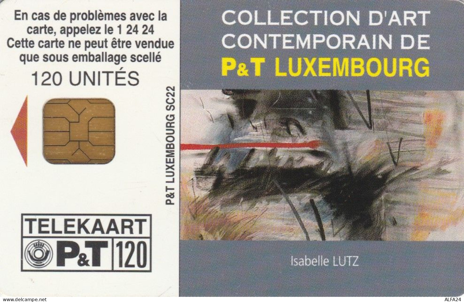 PHONE CARD LUSSEMBURGO (E72.50.1 - Lussemburgo