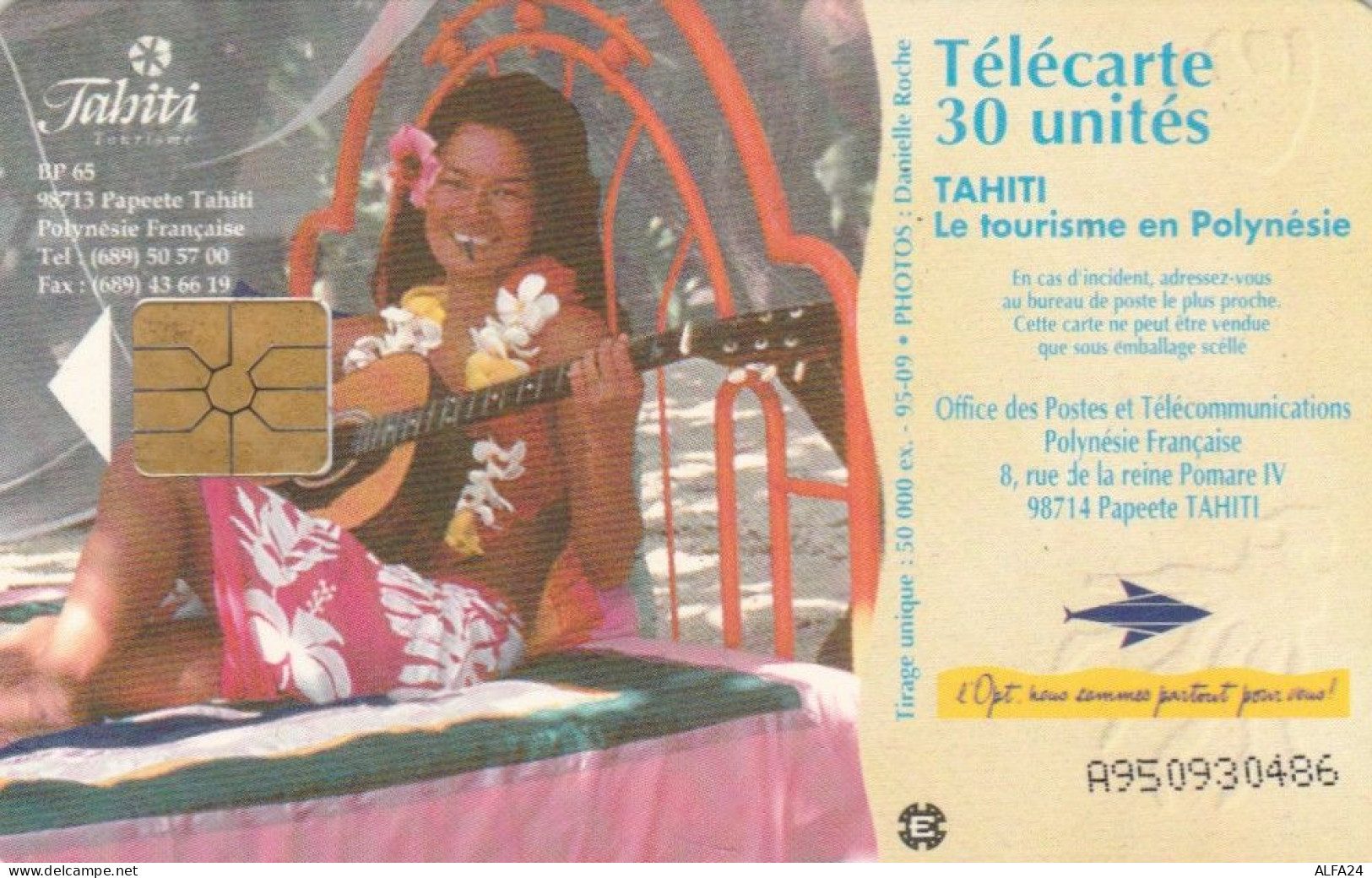 PHONE CARD POLINESIA FRANCESE (E72.50.2 - Französisch-Polynesien