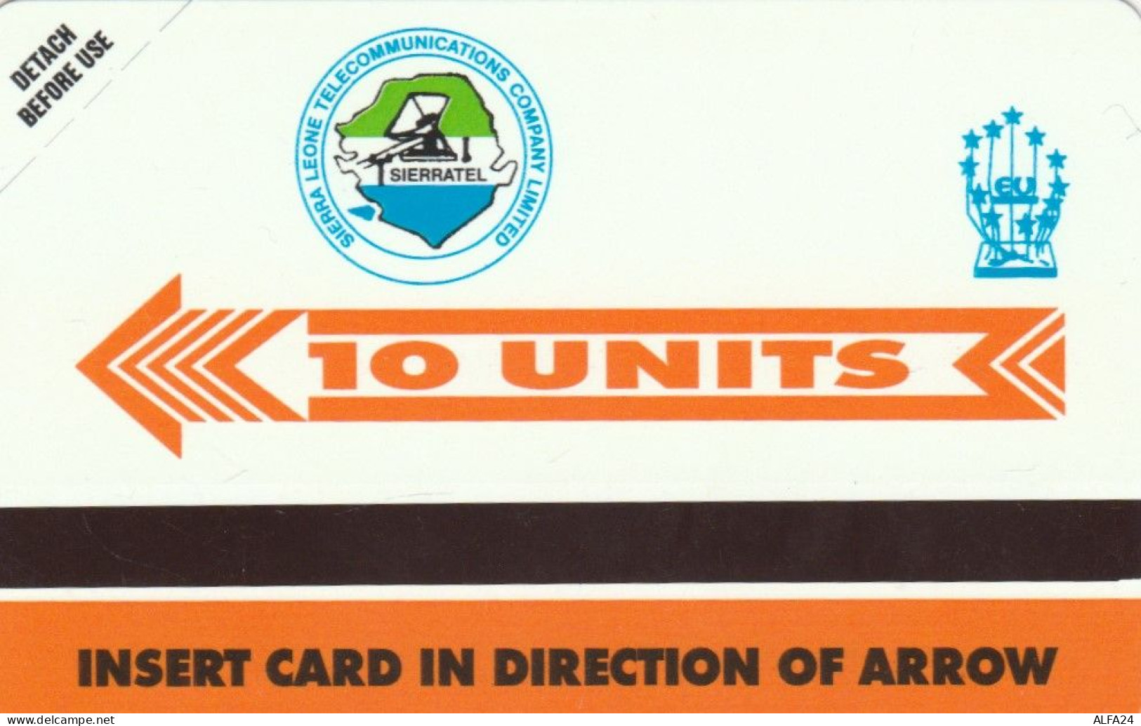 PHONE CARD SIERRA LEONE URMET NUOVA (E72.49.4 - Sierra Leona