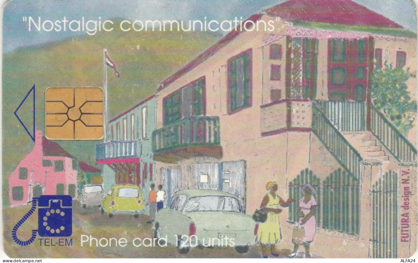 PHONE CARD ST MARTEEN (E72.45.6 - Antilles (Netherlands)