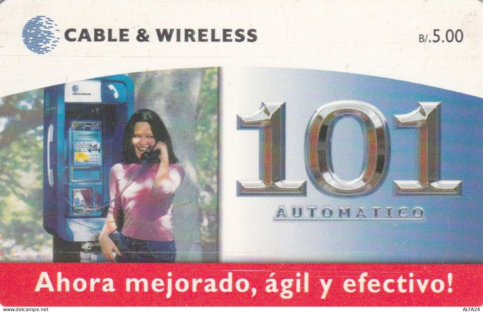 PHONE CARD PANAMA (E72.43.5 - Panamá