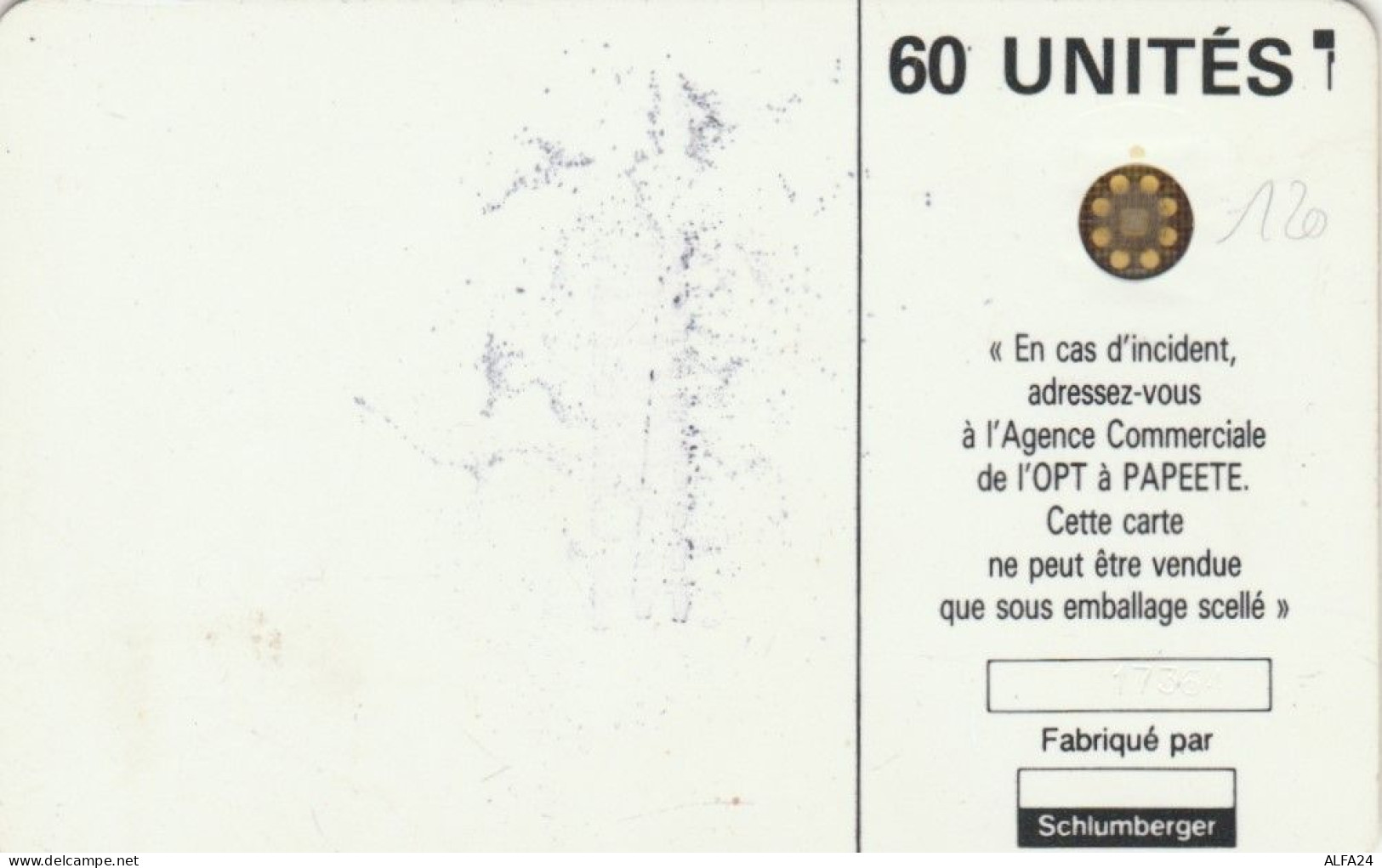 PHONE CARD POLINESIA FRANCESE (E72.39.8 - Polynésie Française