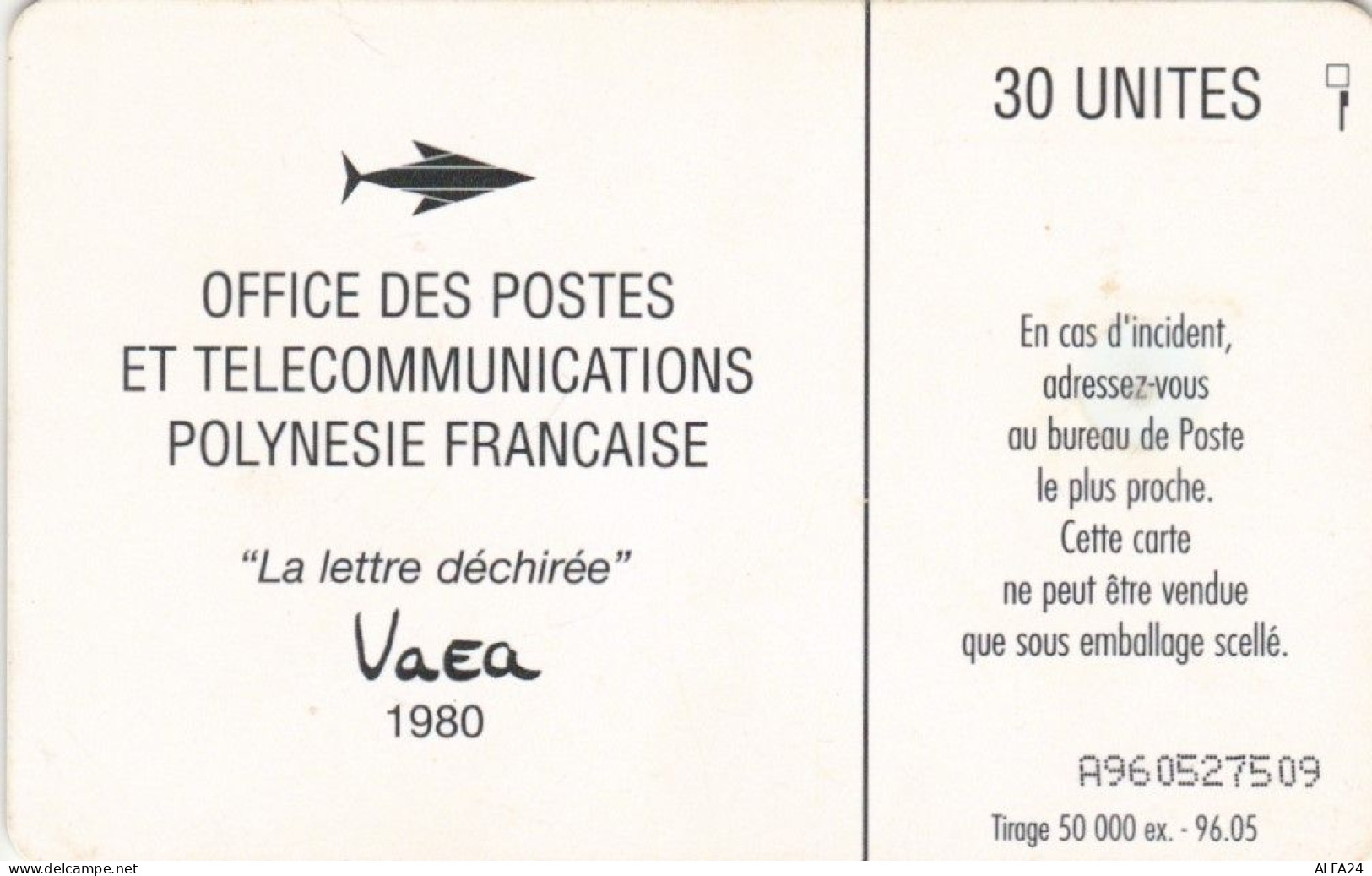 PHONE CARD POLINESIA FRANCESE (E72.39.2 - Polynésie Française