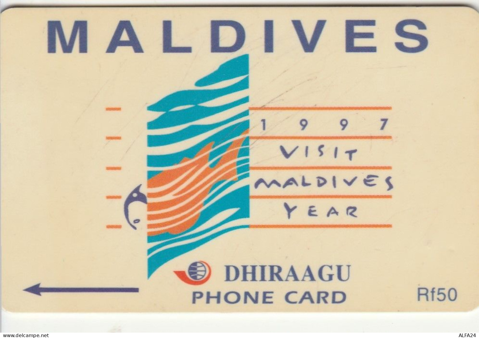 PHONE CARD MALDIVE (E72.39.1 - Maldiven