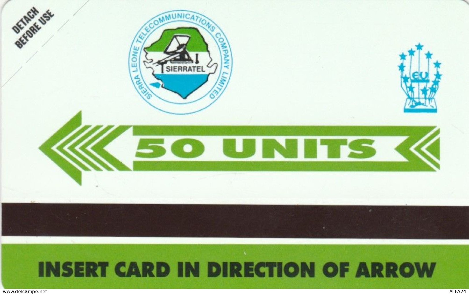 PHONE CARD SIERRA LEONE URMET NUOVA (E72.27.8 - Sierra Leona