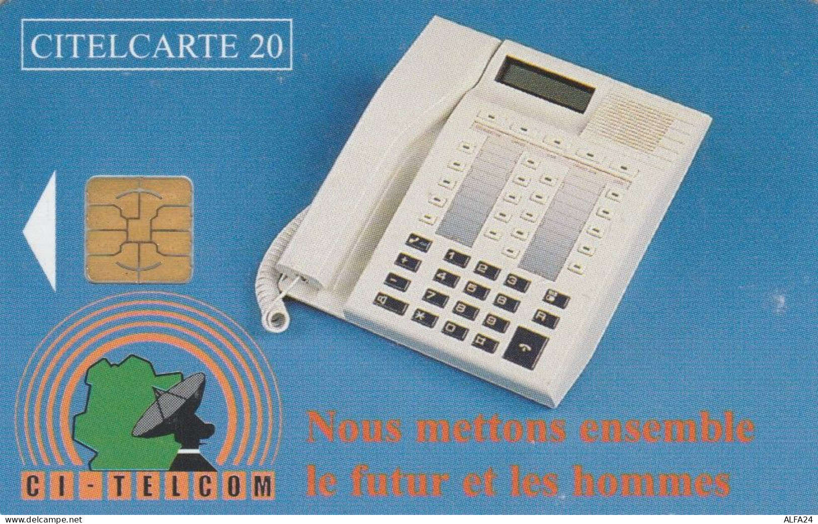 PHONE CARD COSTA D'AVORIO (E72.18.1 - Ivoorkust