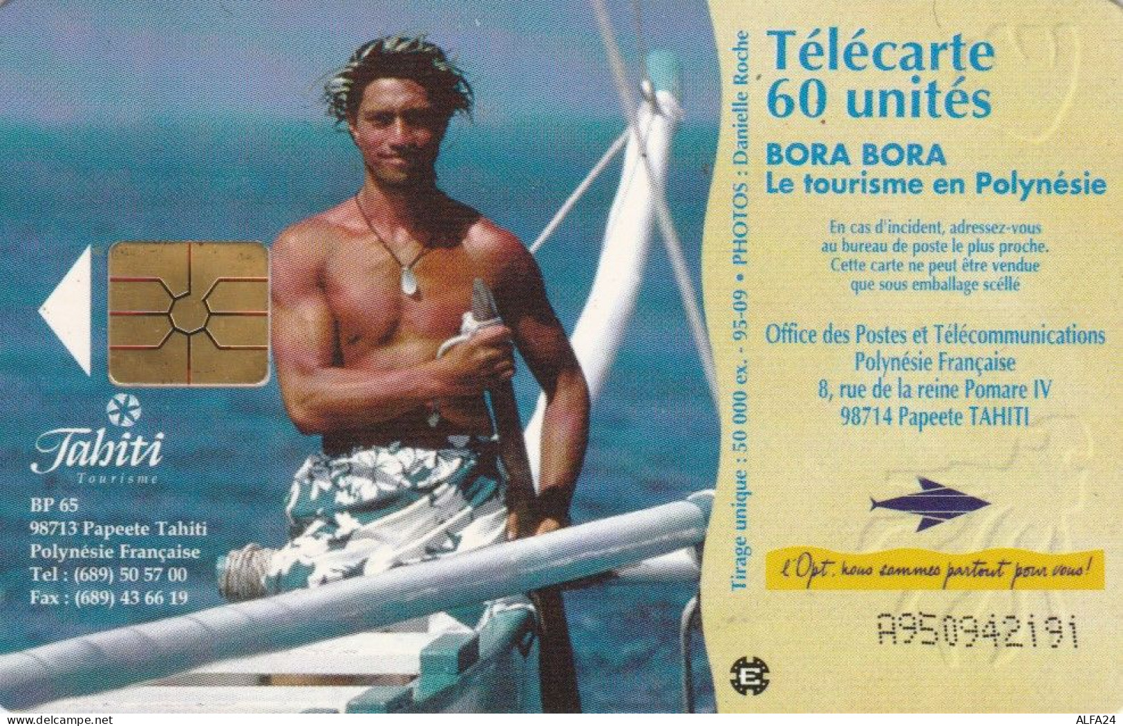 PHONE CARD POLINESIA FRANCESE (E72.15.5 - Polynésie Française