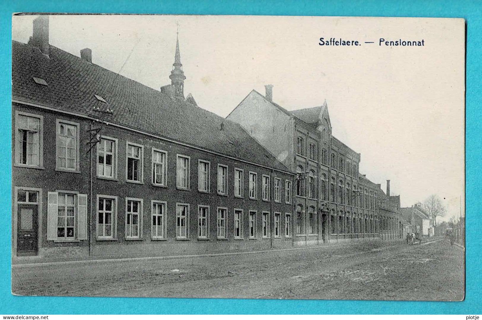 * Zaffelare - Saffelaere (Lochristi - Oost Vlaanderen) * (Uitg Synaeve & Opsomer) Pensionnat, Pensionaat, Old, Rare - Lochristi