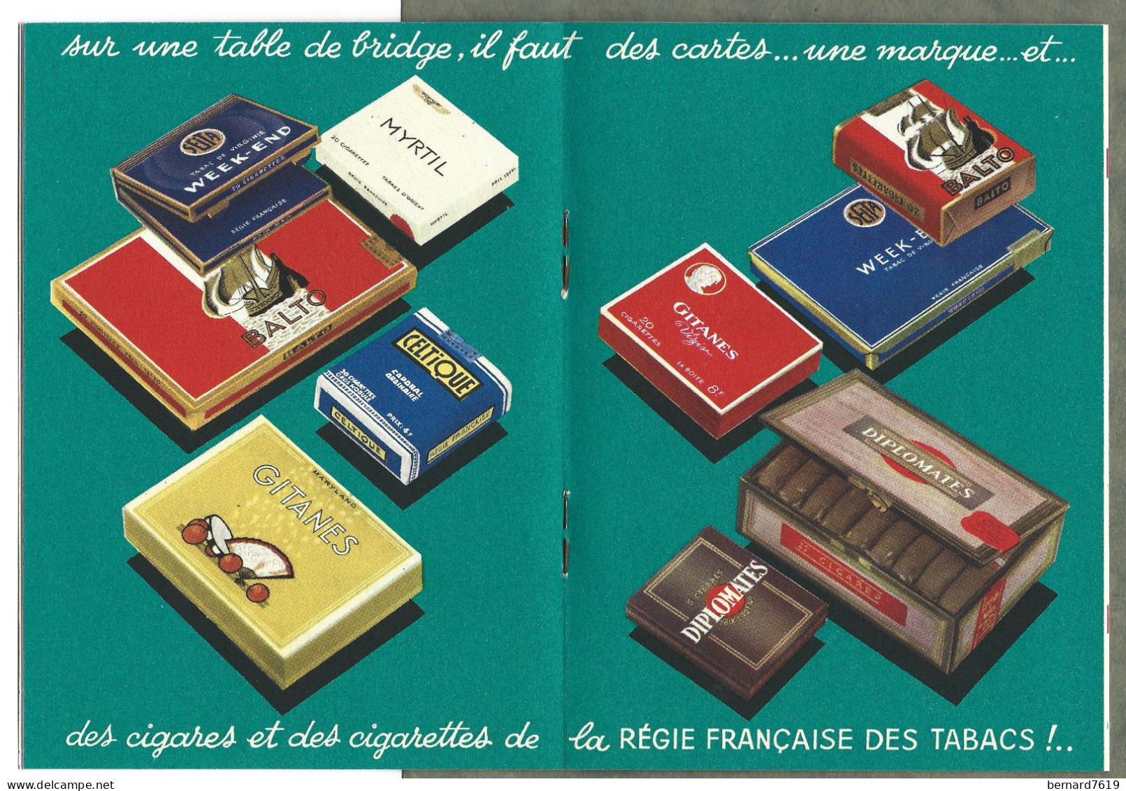 Livret  Cigarettes  - Tabac - A L'usage  De Ceux  Qui Ont  Deja Compris - Regie Francaise Des Tabacs - Vers1935 - Sonstige & Ohne Zuordnung