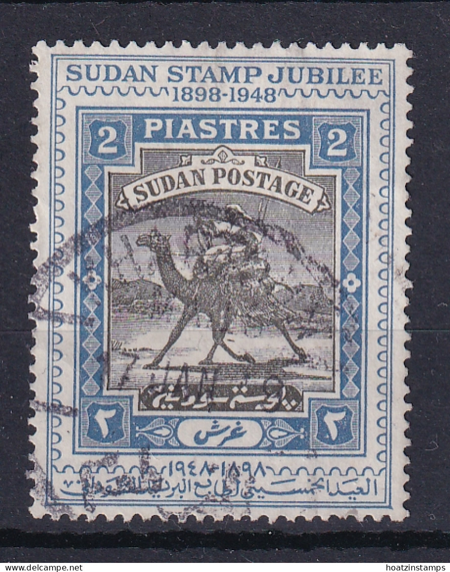 Sdn: 1948   Golden Jubilee Of 'Camel Postman' Design       Used - Soudan (...-1951)