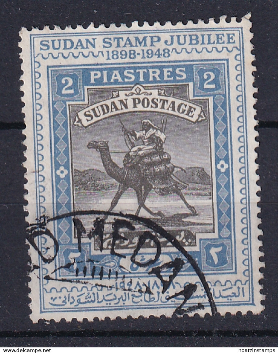 Sdn: 1948   Golden Jubilee Of 'Camel Postman' Design       Used - Soudan (...-1951)