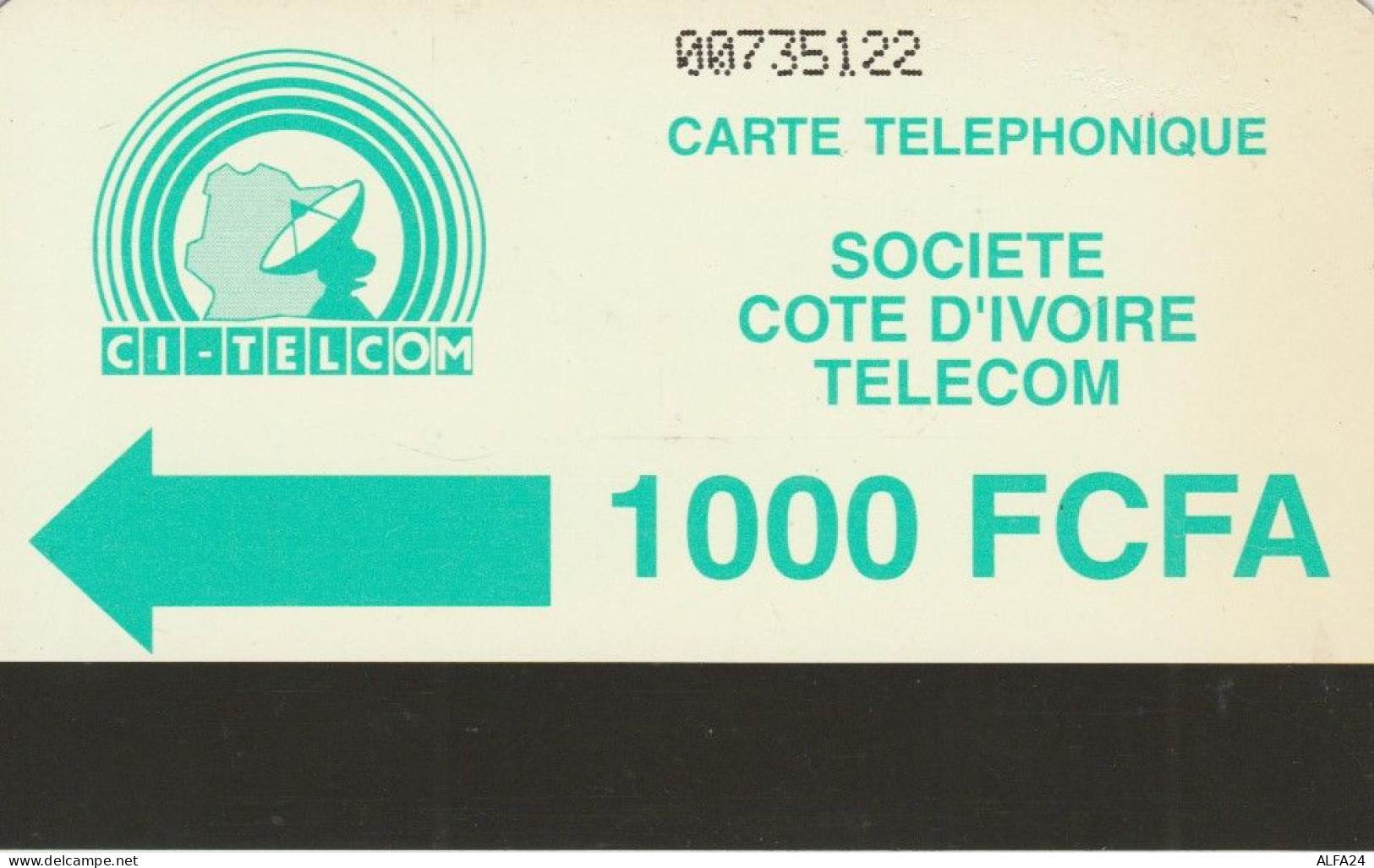 PHONE CARD COSTA AVORIO (E73.29.3 - Ivory Coast