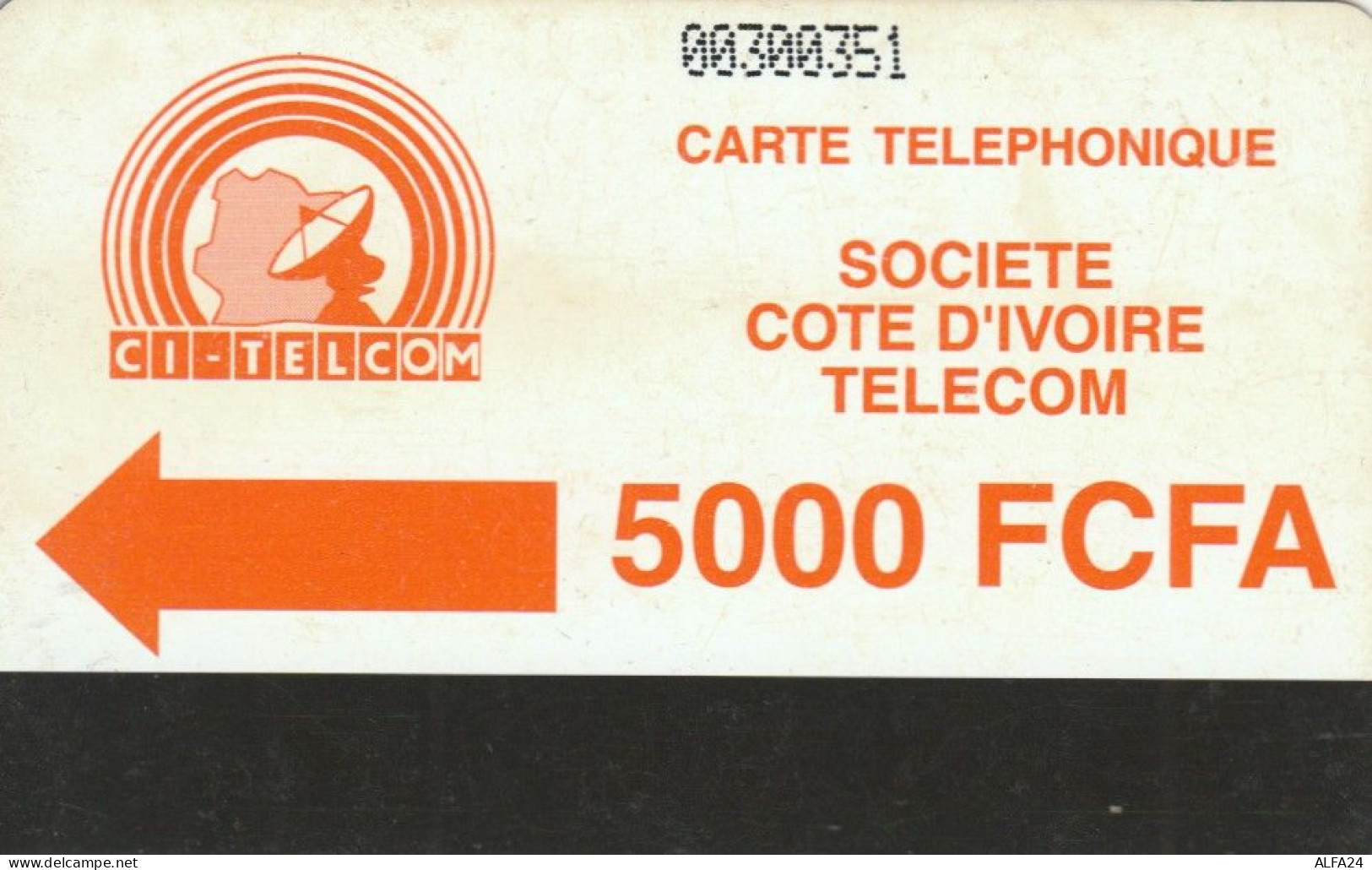 PHONE CARD COSTA D'AVORIO (E73.29.1 - Ivory Coast