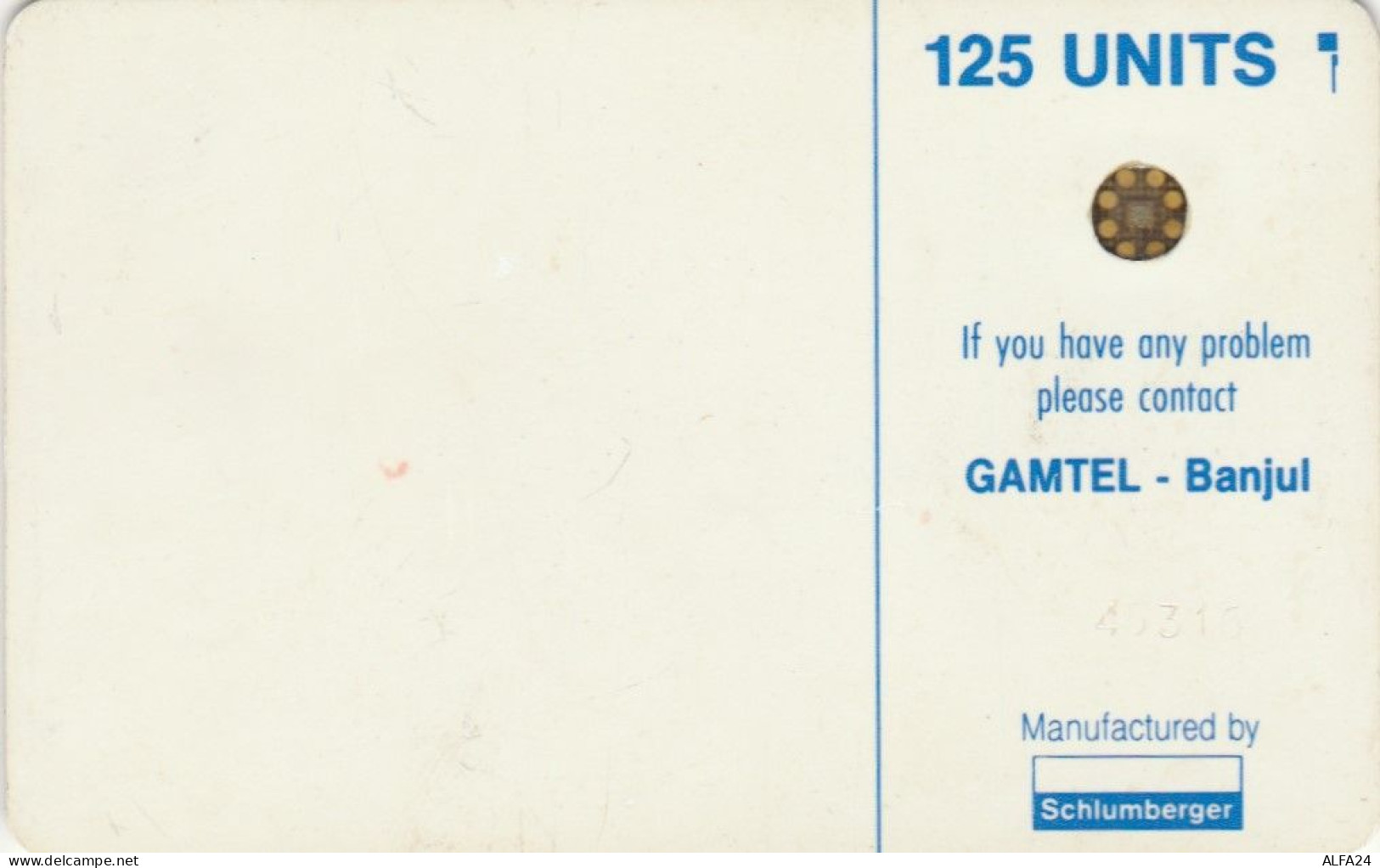 PHONE CARD GAMBIA (E73.24.6 - Gambie