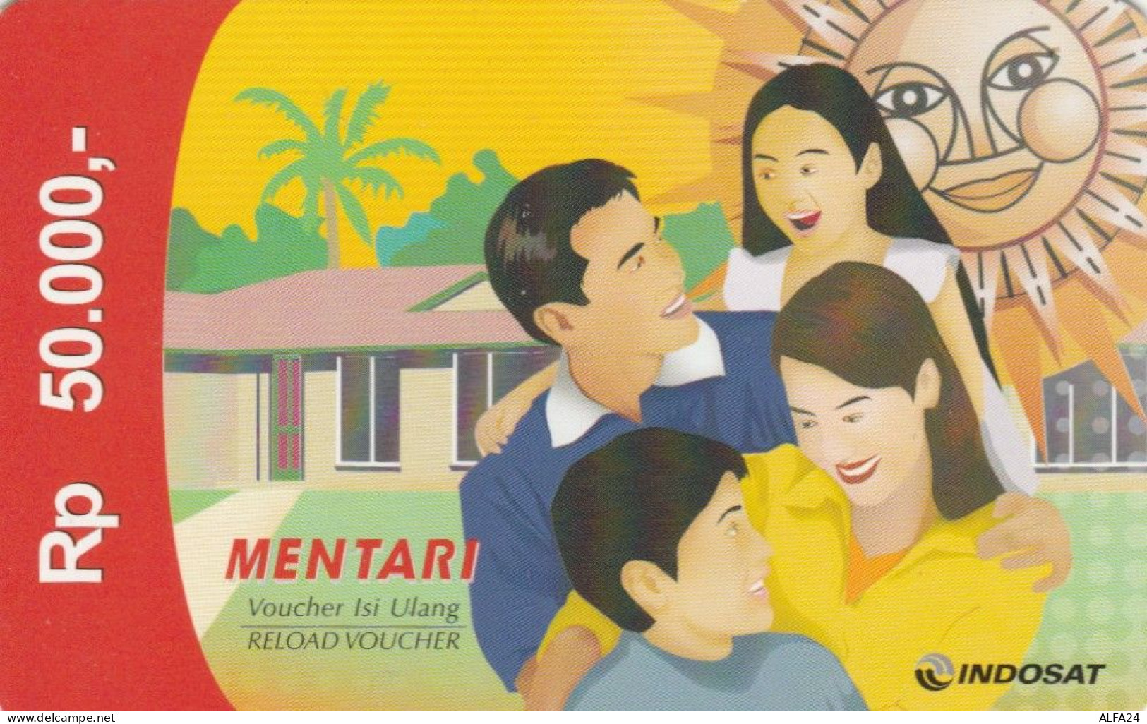 PREPAID PHONE CARD INDONESIA (E73.23.6 - Indonésie
