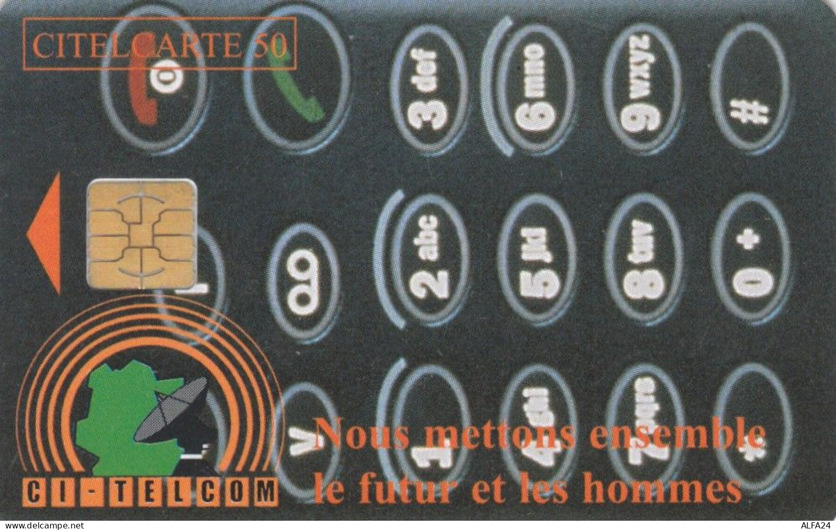 PHONE CARD COSTA AVORIO (E73.13.4 - Ivory Coast