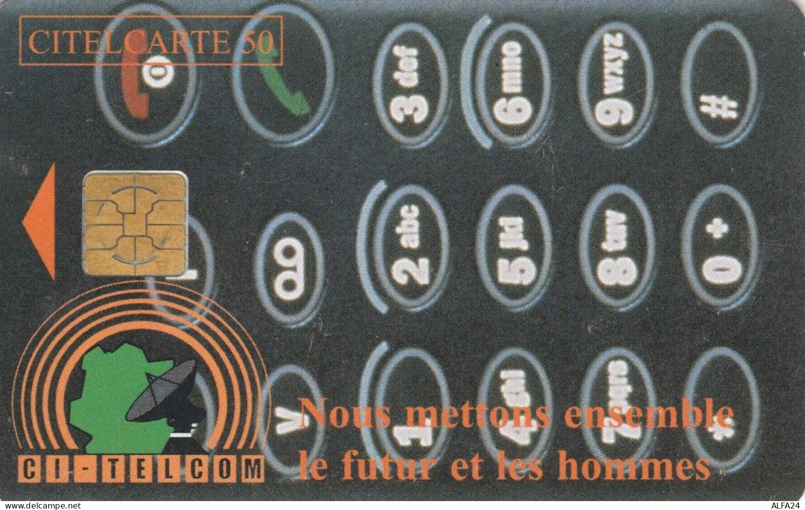 PHONE CARD COSTA AVORIO (E73.10.3 - Côte D'Ivoire