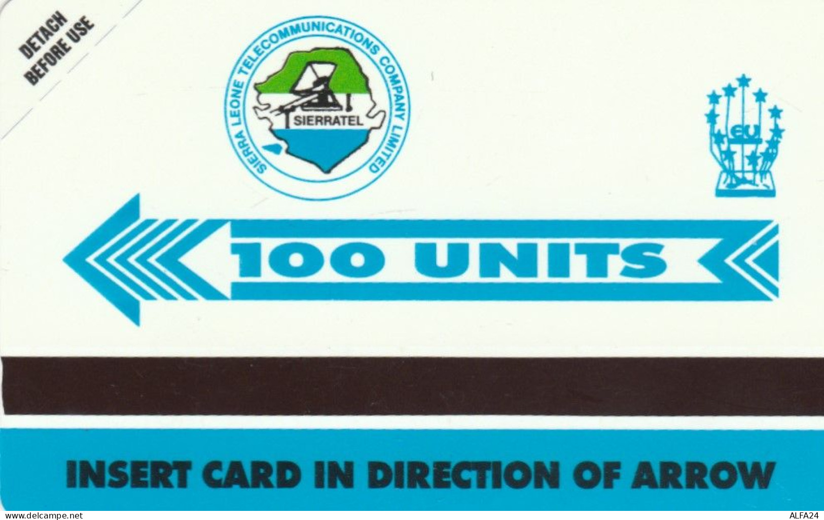 PHONE CARD SIERRA LEONE URMET NUOVA (E73.10.4 - Sierra Leona