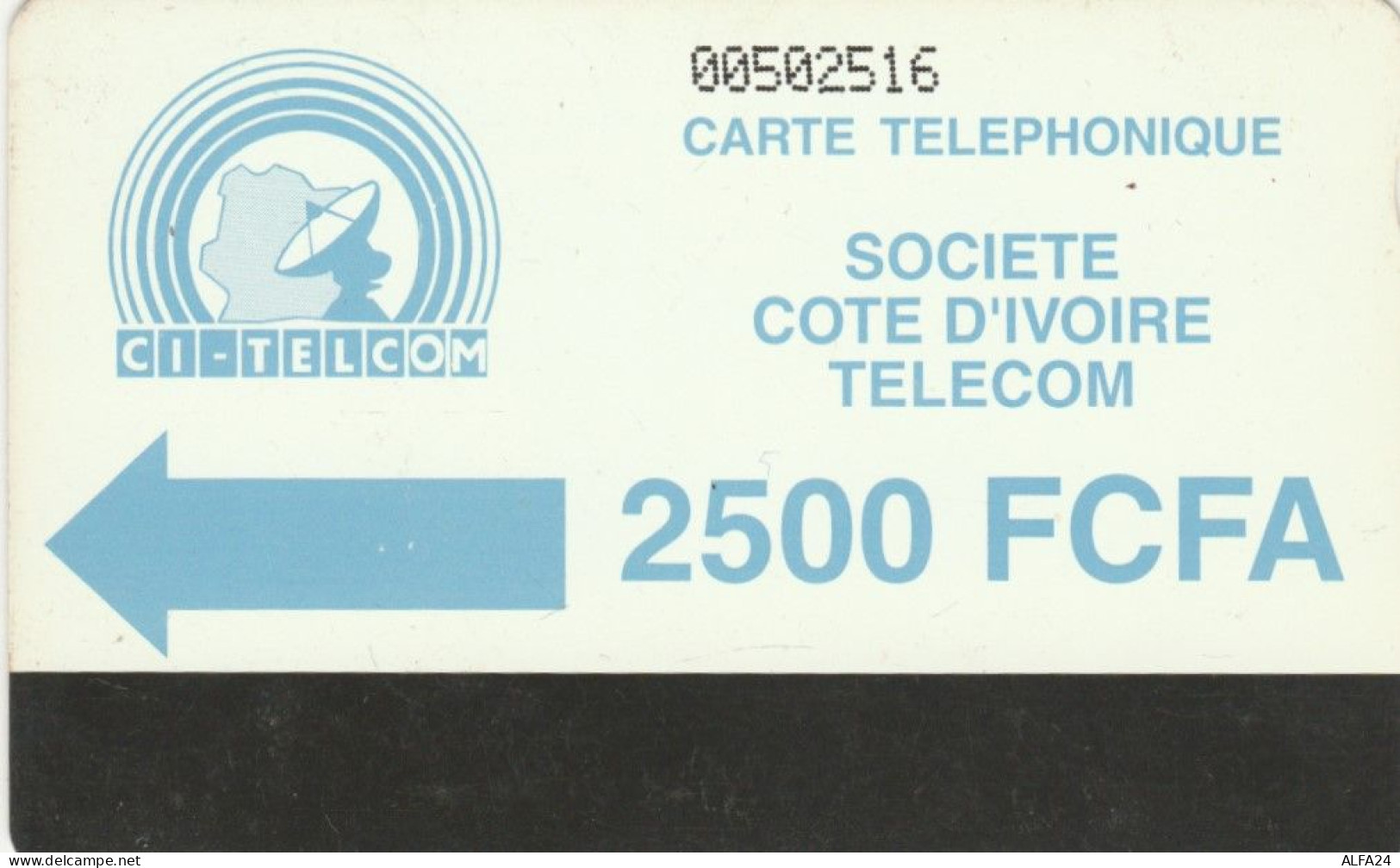 PHONE CARD COSTA D'AVORIO (E73.8.8 - Côte D'Ivoire