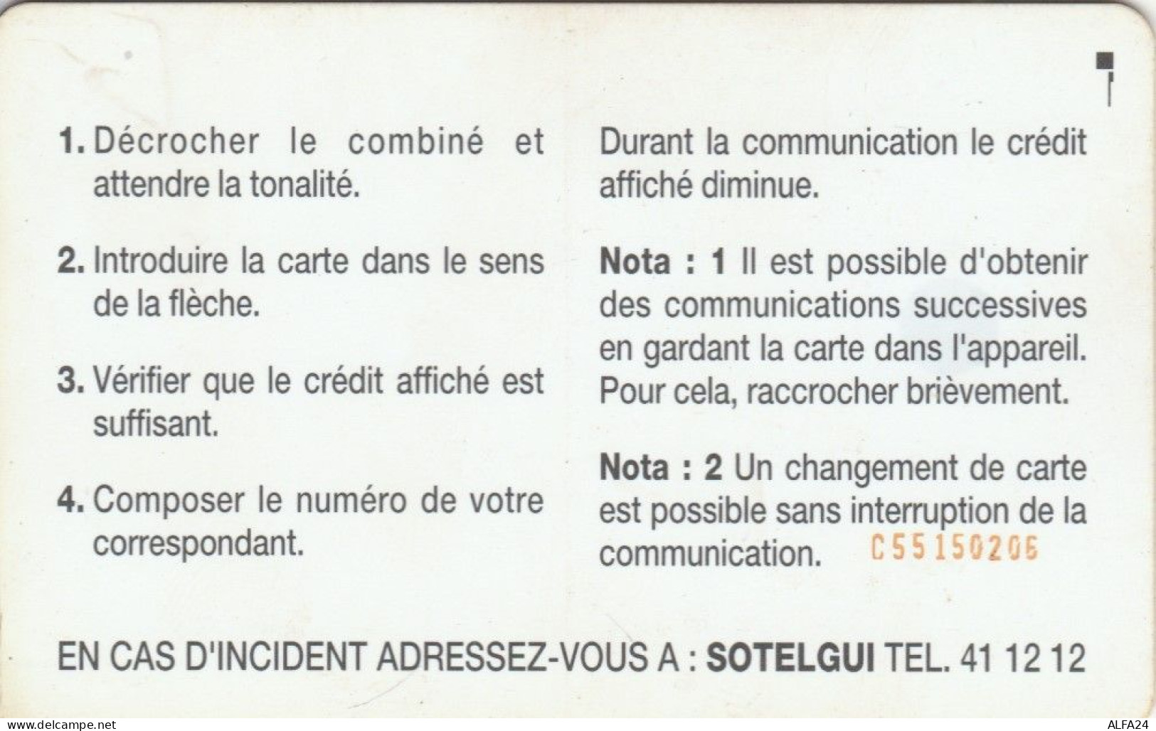 PHONE CARD GUINEA (E73.8.5 - Guinée