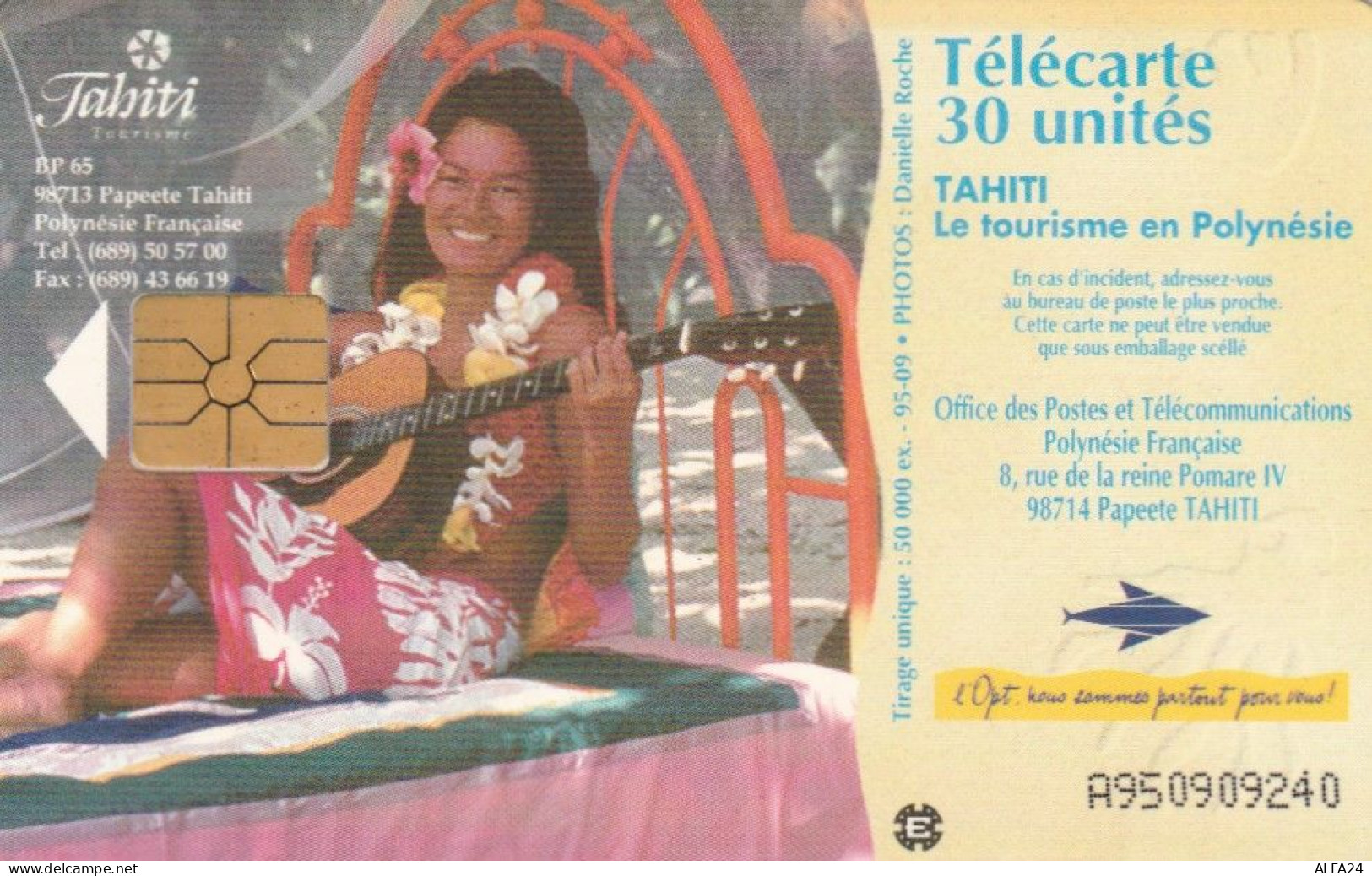 PHONE CARD POLINESIA FRANCESE (E73.4.7 - French Polynesia