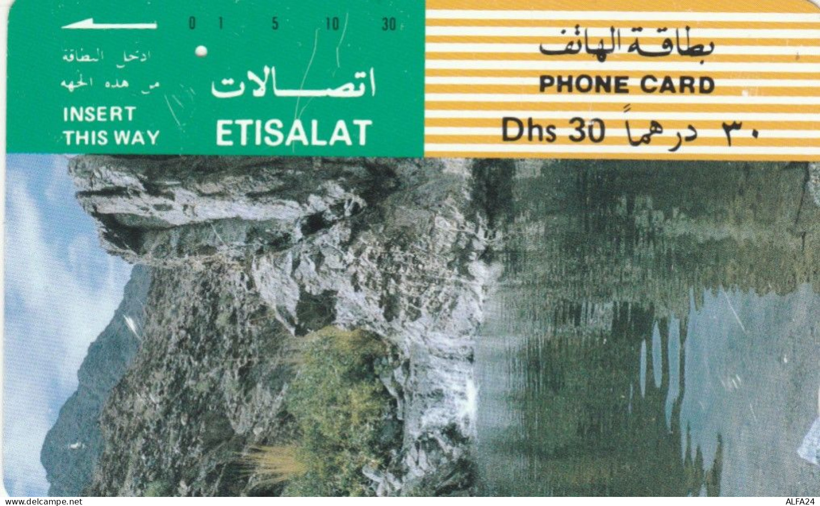 PHONE CARD EMIRATI ARABI (E74.29.8 - Ver. Arab. Emirate