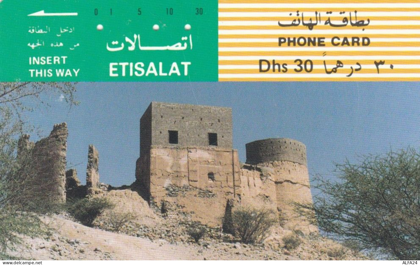 PHONE CARD EMIRATI ARABI (E74.29.6 - Emirats Arabes Unis