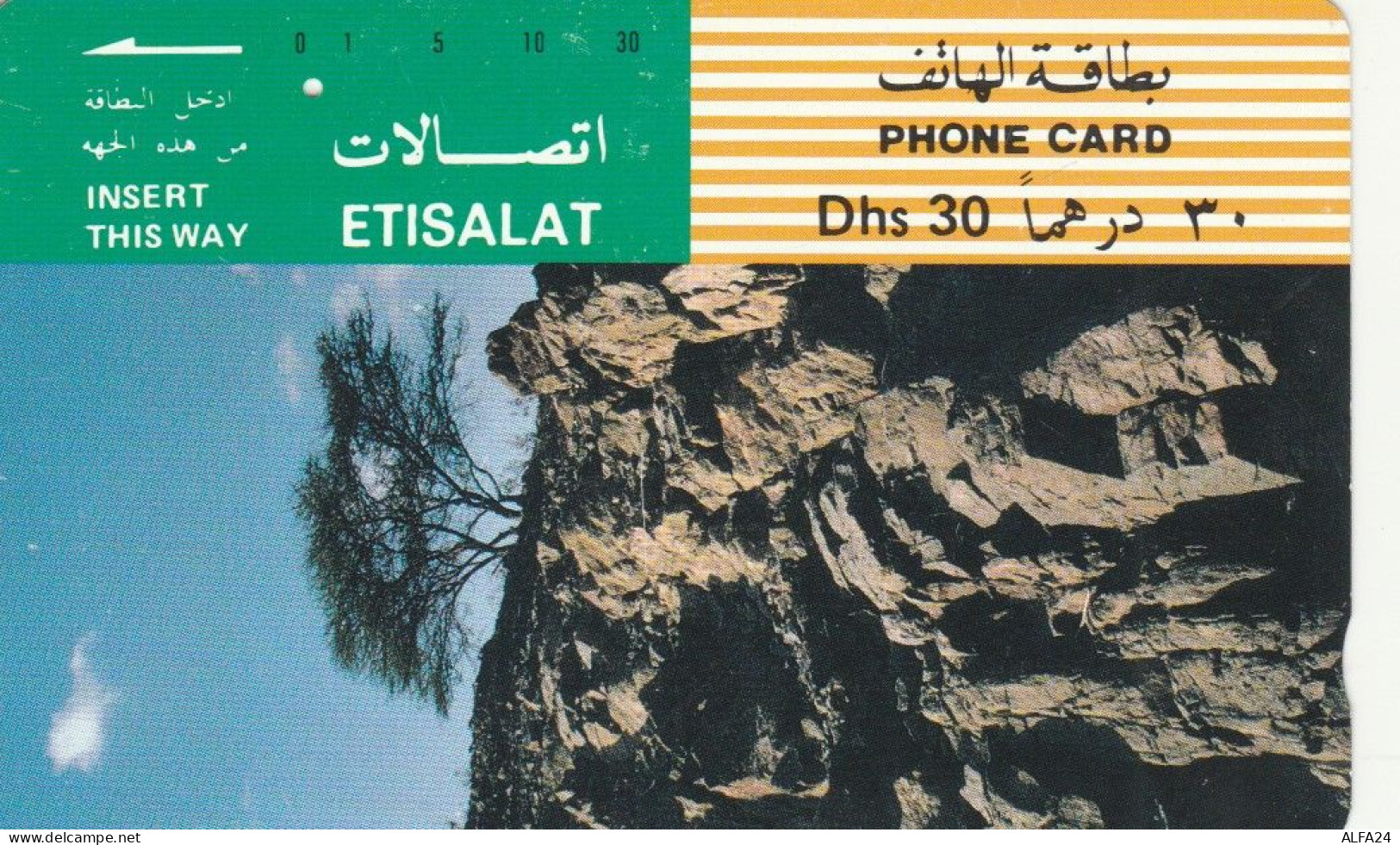 PHONE CARD EMIRATI ARABI (E74.28.3 - Ver. Arab. Emirate