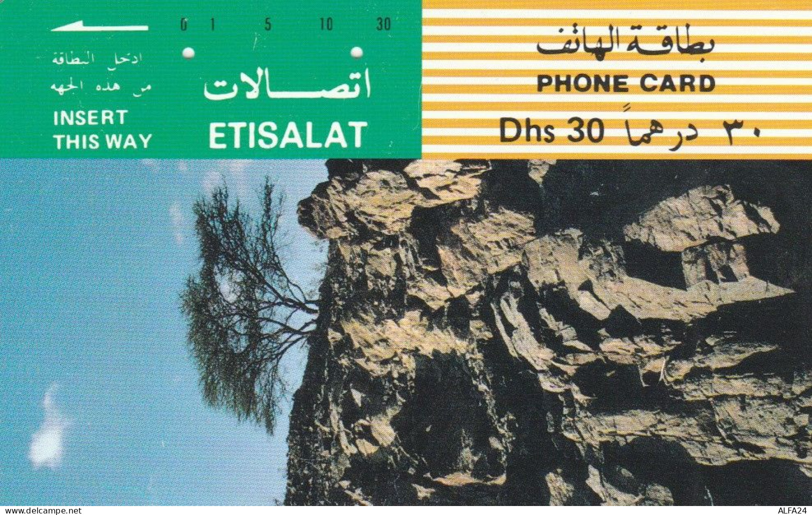 PHONE CARD EMIRATI ARABI (E74.27.7 - Ver. Arab. Emirate