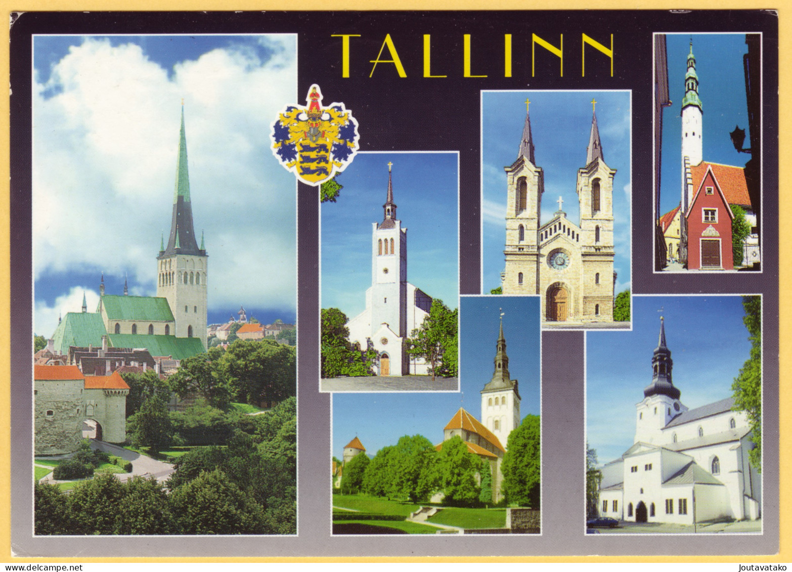 Estonia - Tallinn - Church, Churches - Eglises Et Cathédrales