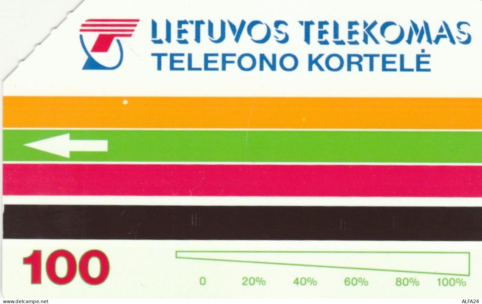 PHONE CARD LITUANIA URMET (E75.22.2 - Litauen