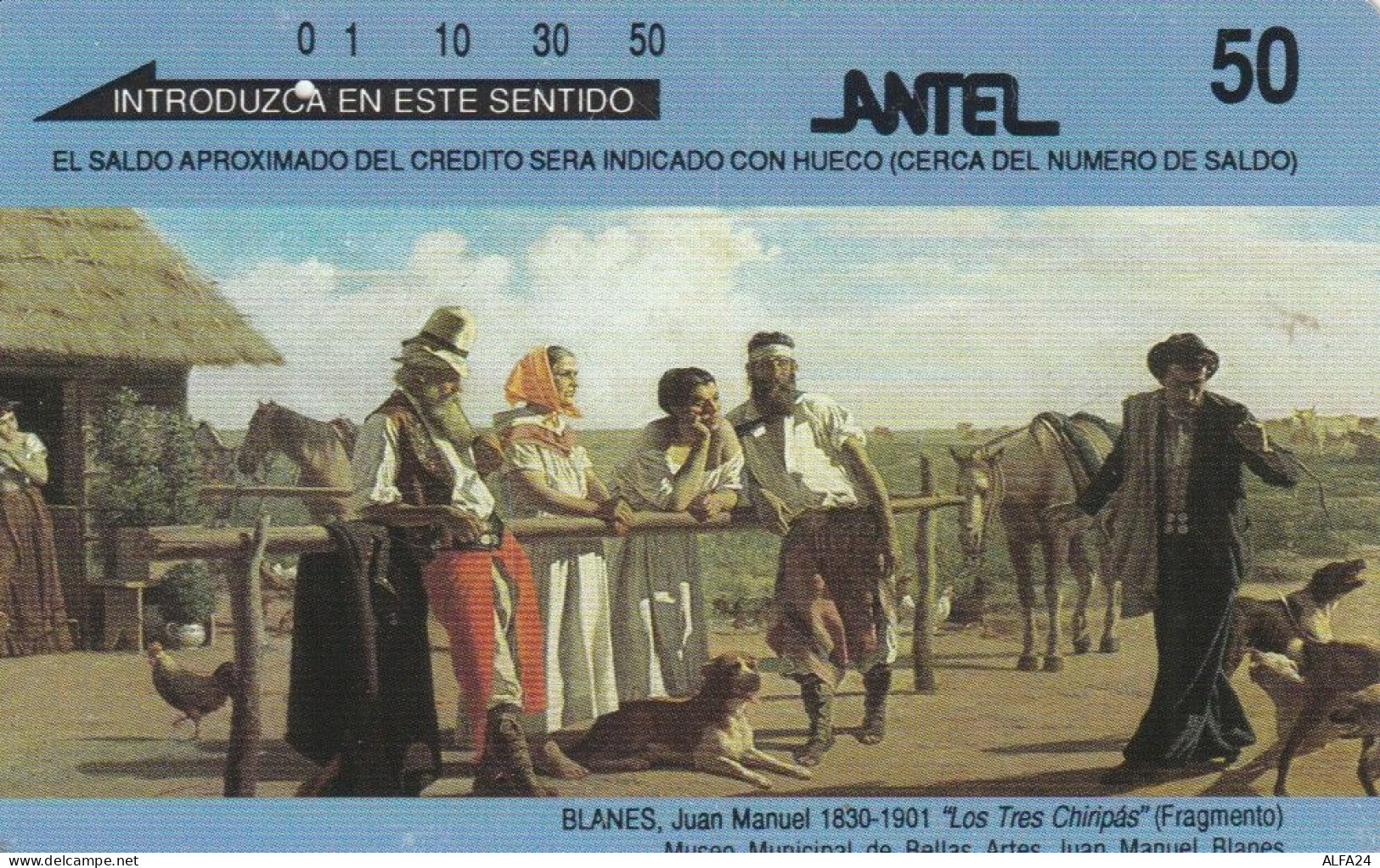 PHONE CARD URUGUAY (E75.19.7 - Uruguay