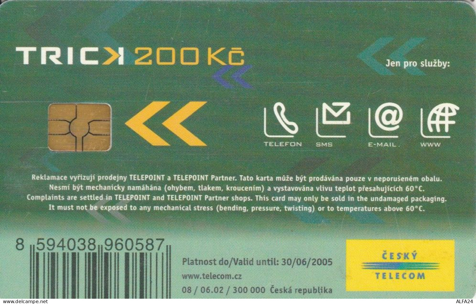 PHONE CARD REPUBBLICA CECA (E75.20.7 - Tsjechië