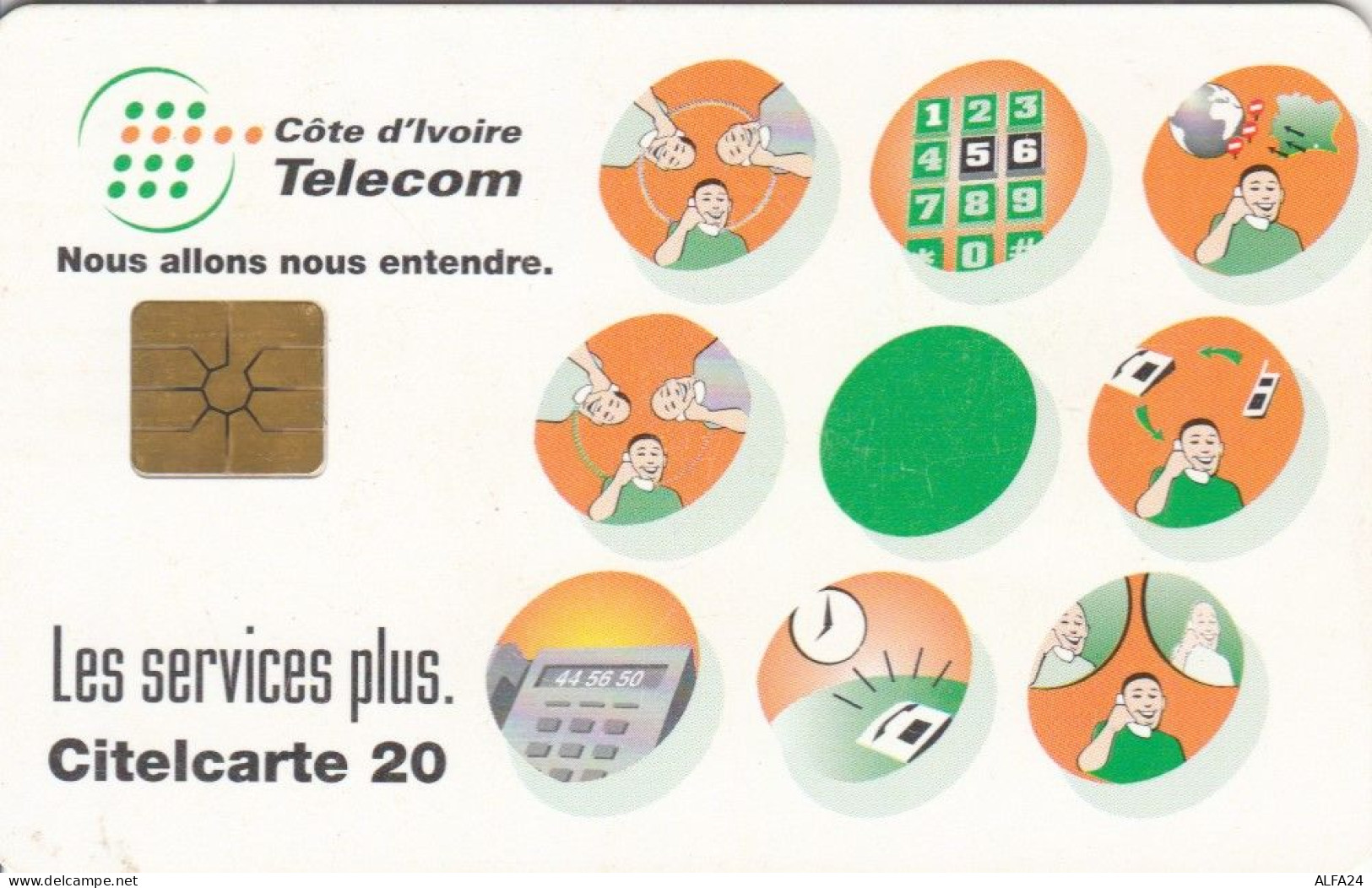 PHONE CARD COSTA D'AVORIO (E75.15.5 - Ivory Coast