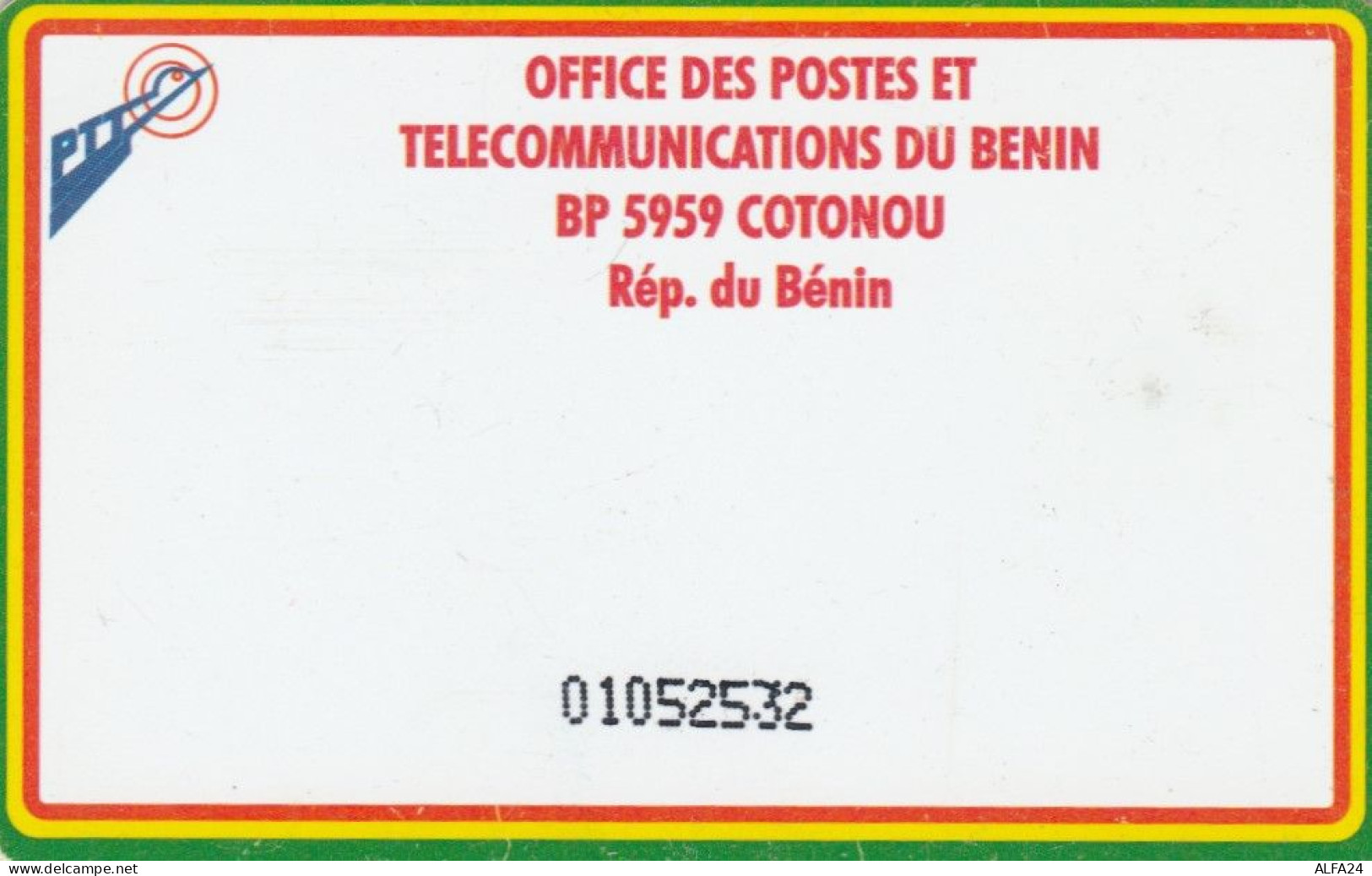 PHONE CARD BENIN (E75.15.6 - Benin