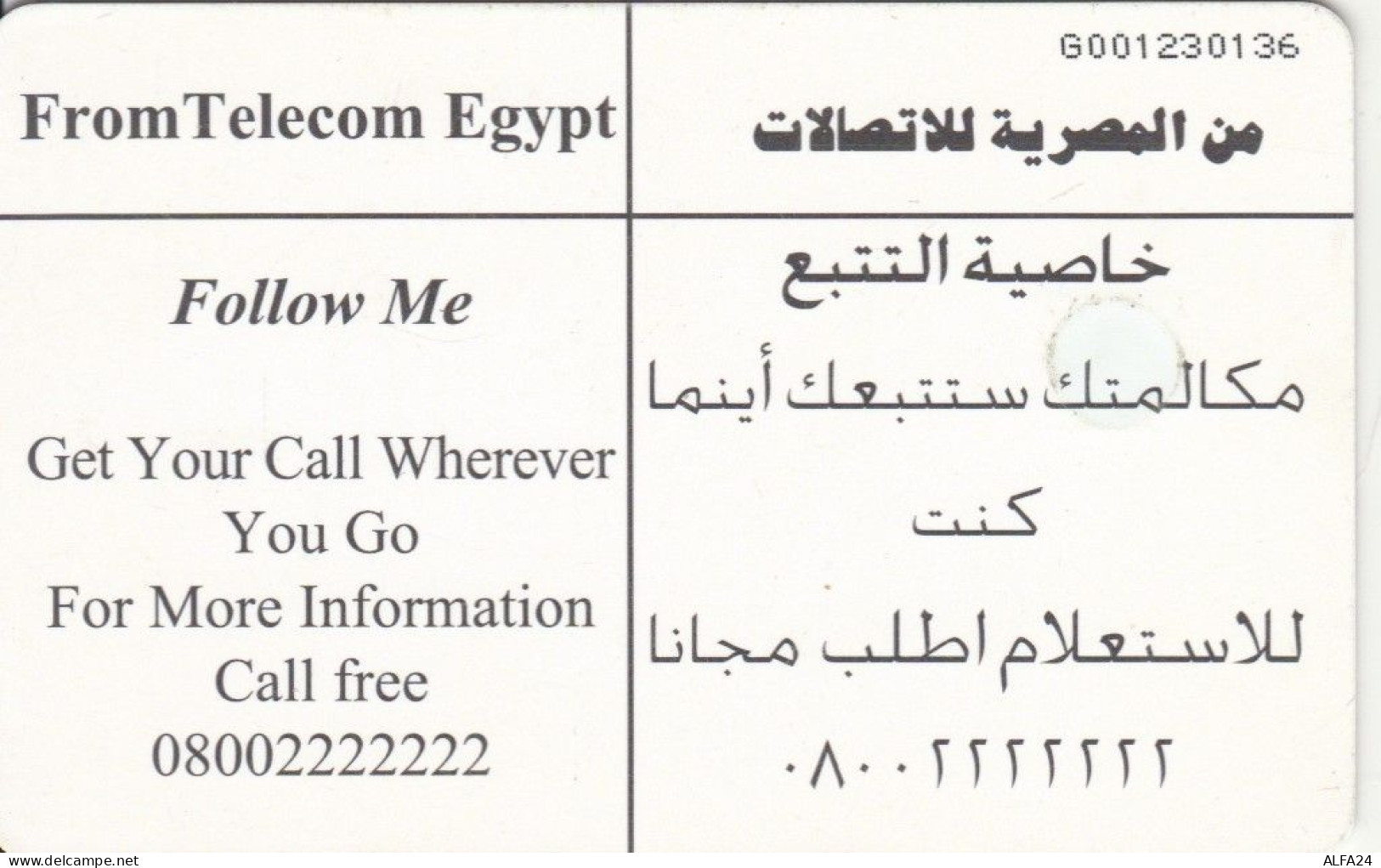 PHONE CARD EGITTO (E75.13.7 - Egypte