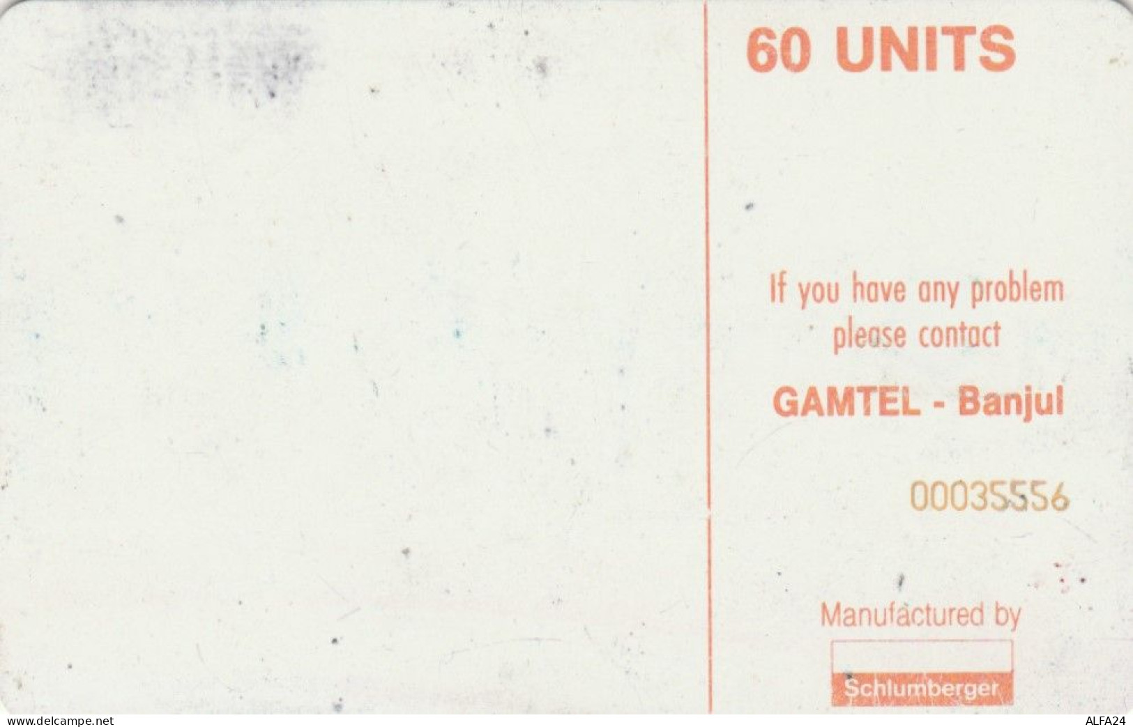 PHONE CARD GAMBIA (E75.13.8 - Gambie